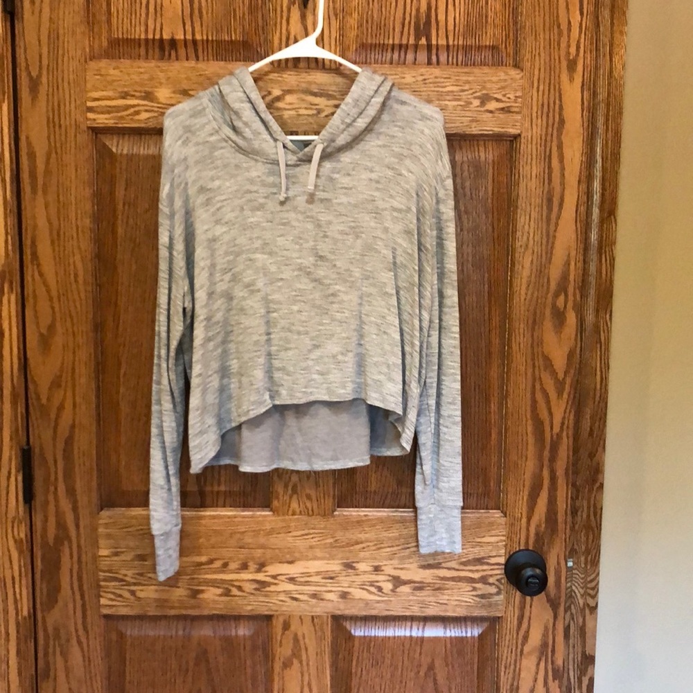 Athleta cropped hoodie